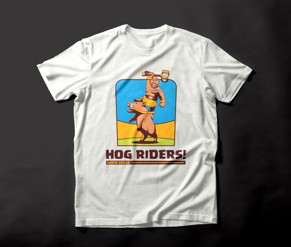 Hog Riders! Austin Ekeler Tee - Image 3