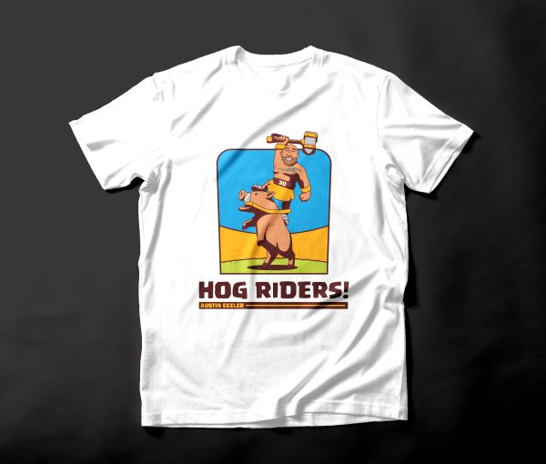 Hog Riders! Austin Ekeler Tee - Image 4