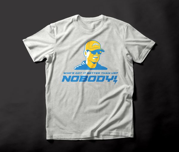 Harbaugh Nobody! Tee - Image 3